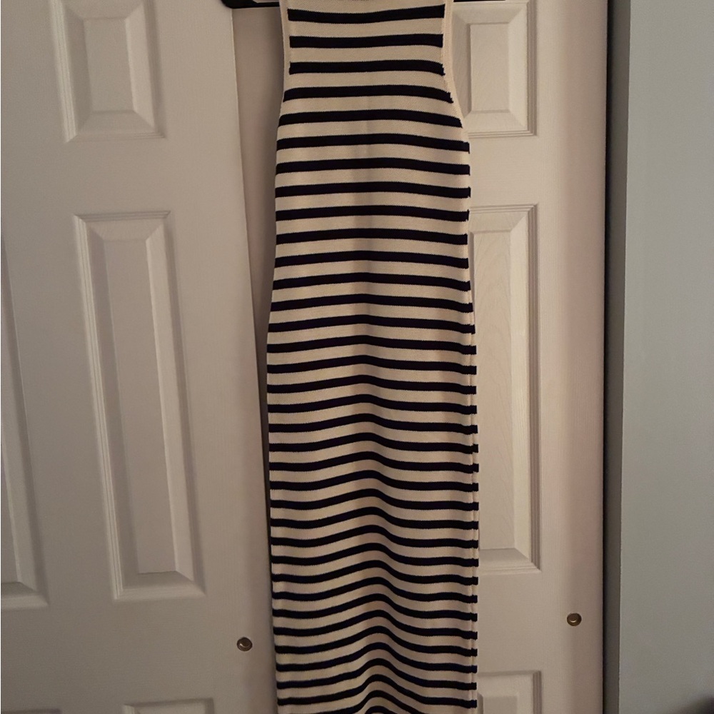 Mango Striped Maxi dress